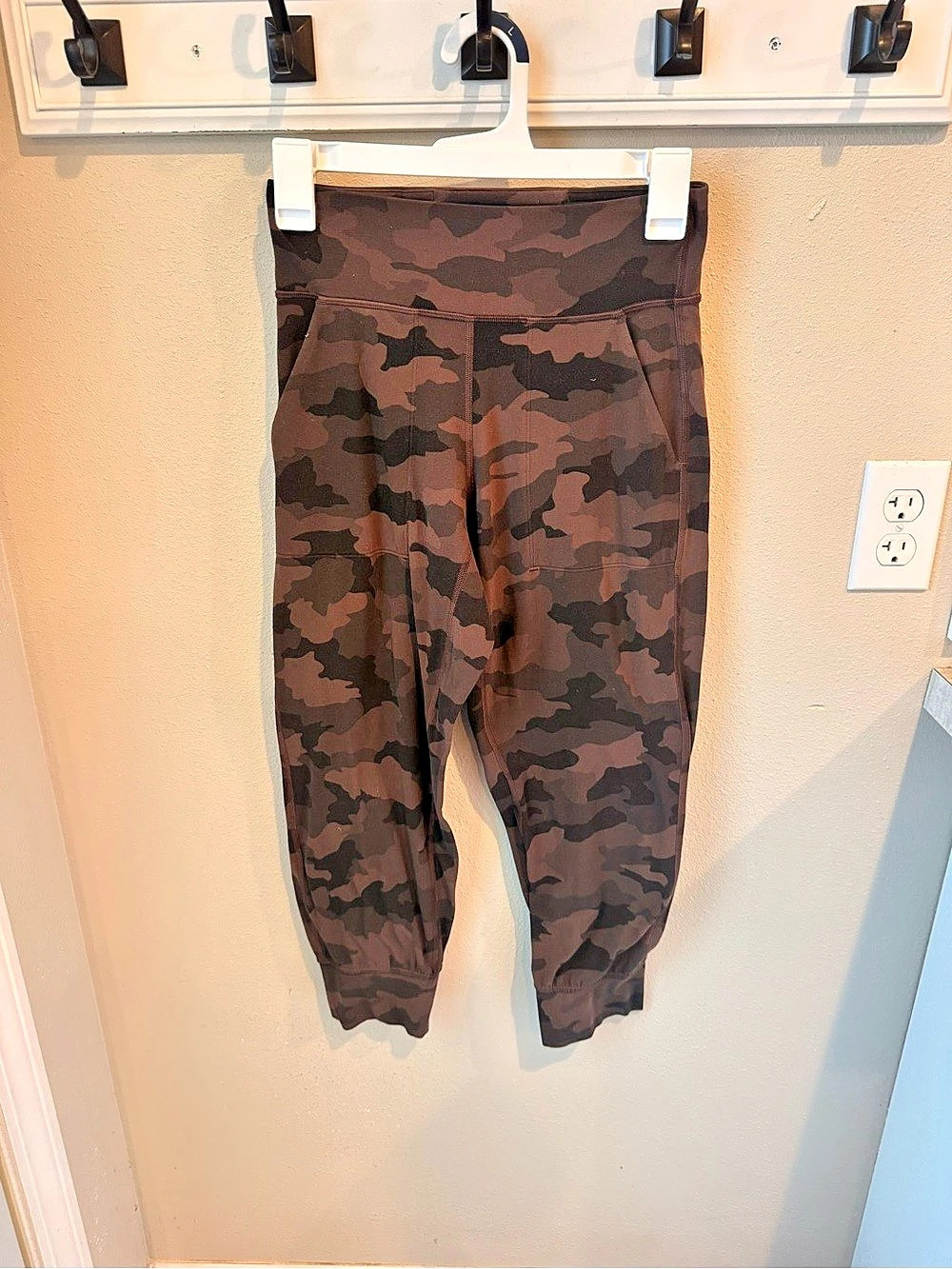 lululemon Camo Leggings in Brown & Black